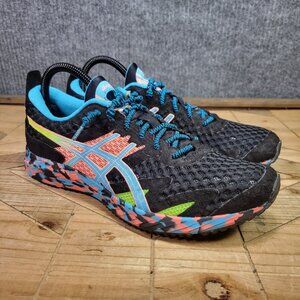 🔥 ASICS Gel Noosa Tri 12 Women's 8.5 Running Shoes Black Aquarium Lightweight